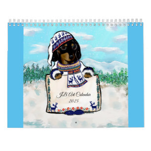 Dachshund calendar