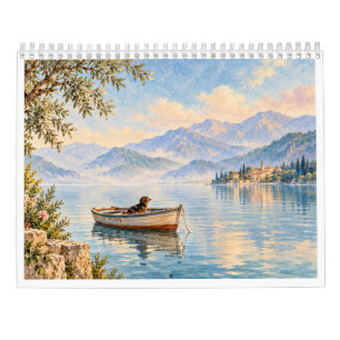 Dachshund Calendar 2027 Mediterranean Dreams