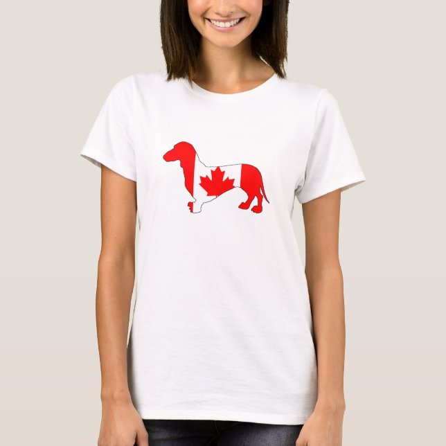 Dachshund Canada T-Shirt (Front)