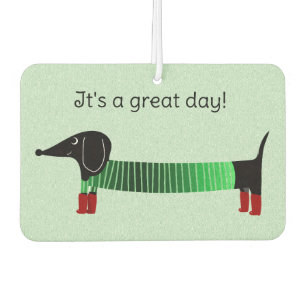 Dachshund Car  Car Air Freshener