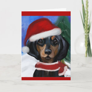 Dachshund card