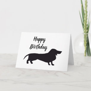 Dachshund Card