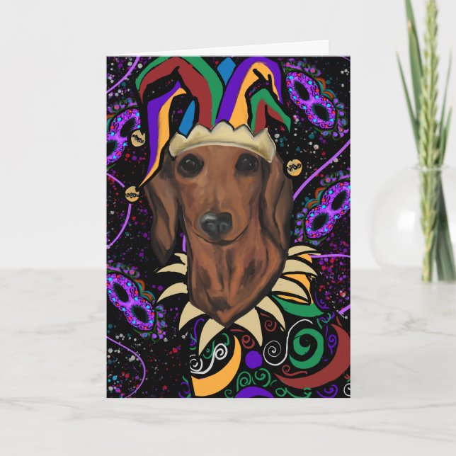 Dachshund    card (Front)