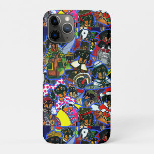 Dachshund Cartoons iPhone 11 Pro Case