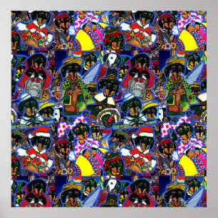 Dachshund  Cartoons Poster