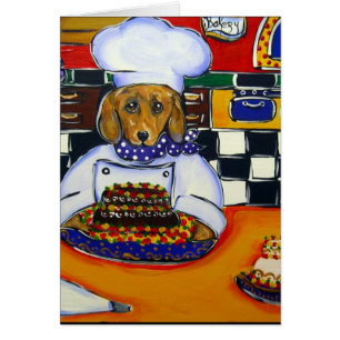 Dachshund Chef