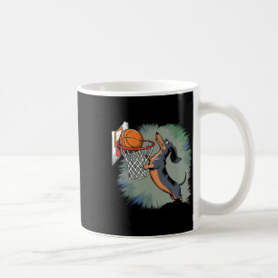 Dachshund Chiweenie Wiener Dog Playing Sketll Funn Coffee Mug