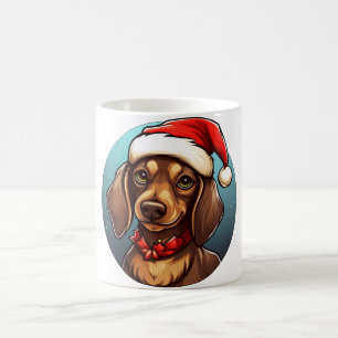 Dachshund Christmas Coffee Mug