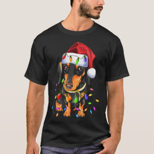 Dachshund Christmas Cute Dog Lovers T-Shirt
