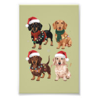 Dachshund Christmas Dog Mum Lover Xmas Gift