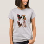 Dachshund Christmas Dog Mum Lover Xmas Gift T-Shirt<br><div class="desc">Dachshund Christmas Dog Mum Lover Xmas gift</div>