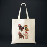Dachshund Christmas Dog Mum Lover Xmas Gift Tote Bag<br><div class="desc">Dachshund Christmas Dog Mum Lover Xmas gift</div>