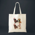 Dachshund Christmas Dog Mum Lover Xmas Gift Tote Bag<br><div class="desc">Dachshund Christmas Dog Mum Lover Xmas gift</div>