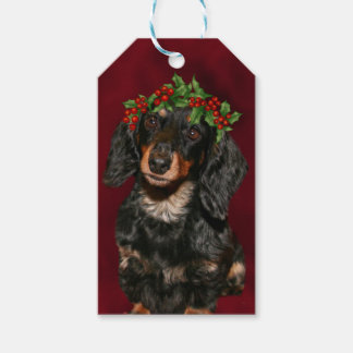 Dachshund Christmas Gift Tags