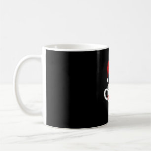 Dachshund Christmas Mustache Coffee Mug Classic T-
