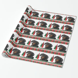 Dachshund Christmas Wrapping Paper