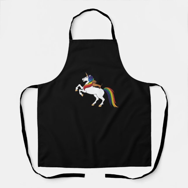 Dachshund Classic T-Shirt Apron (Front)