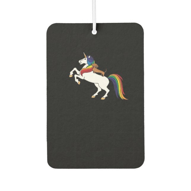 Dachshund Classic T-Shirt Car Air Freshener (Front)