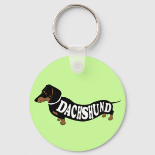 dachshund_clean key ring
