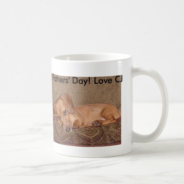 Dachshund Coffee Mug (Right)