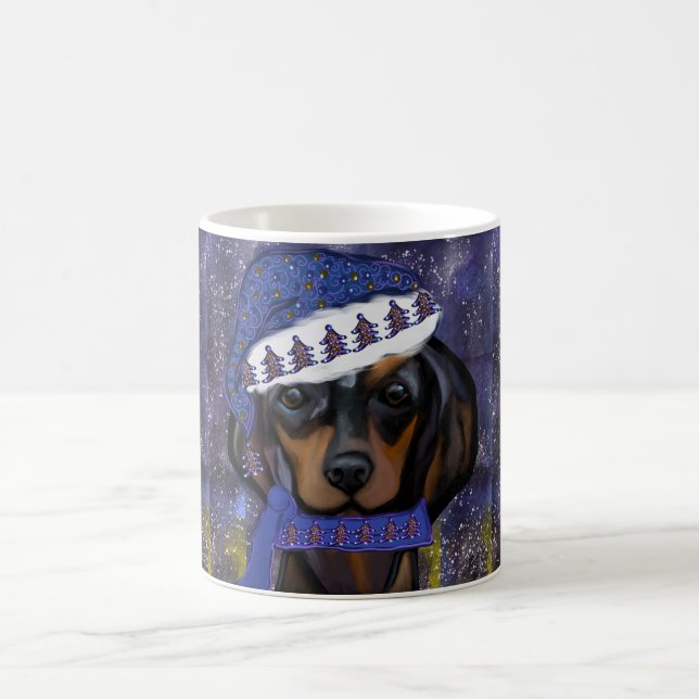 Dachshund  coffee mug (Center)