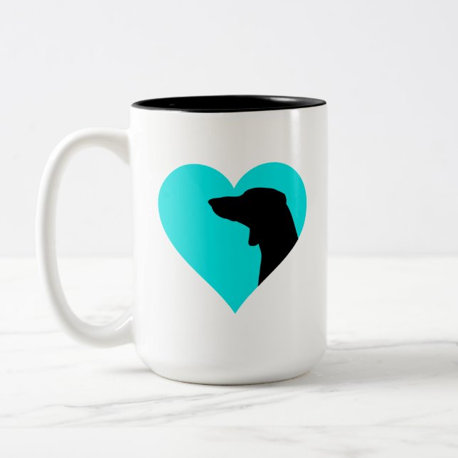 Dachshund   coffee mug (Left)