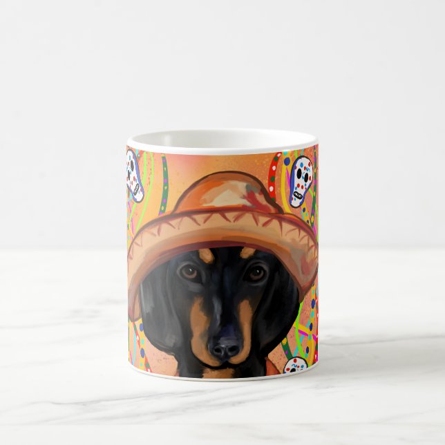 DACHSHUND       COFFEE MUG (Center)