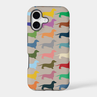 Dachshund colorful Iphone case