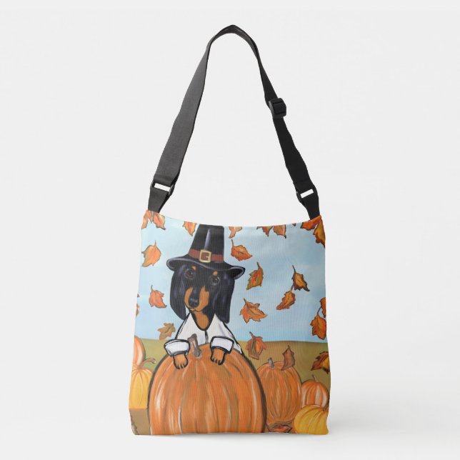 Dachshund Crossbody Bag (Front)