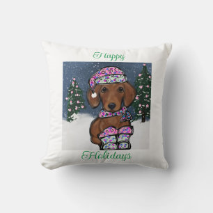 Dachshund cushion
