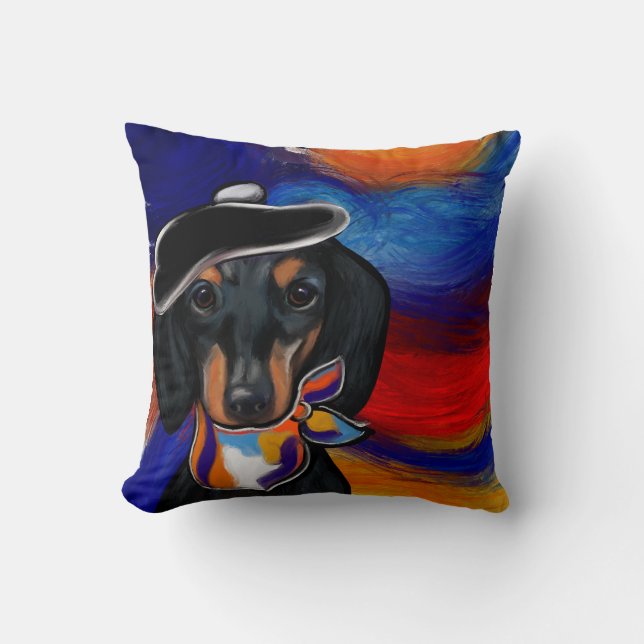 DACHSHUND       CUSHION (Front)
