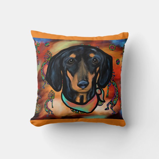 DACHSHUND CUSHION (Front)