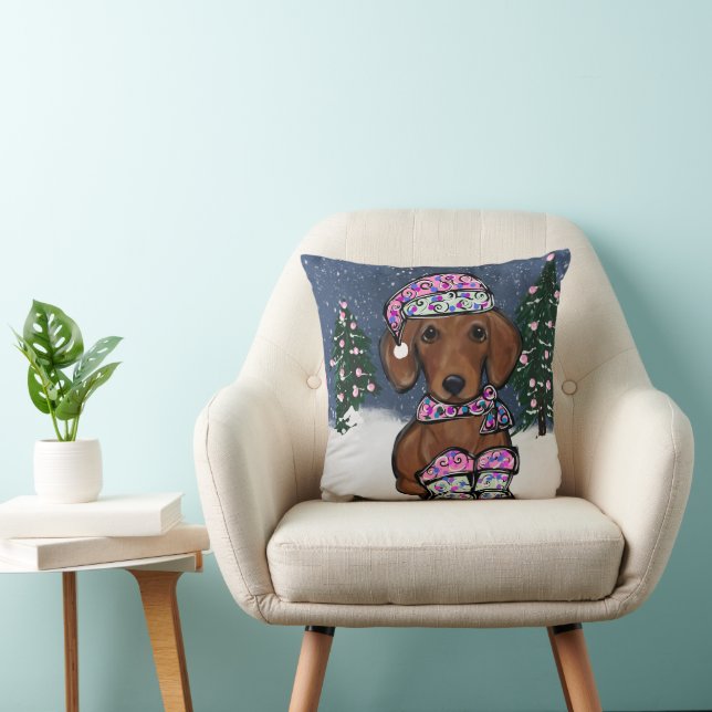 Dachshund      cushion (Chair)