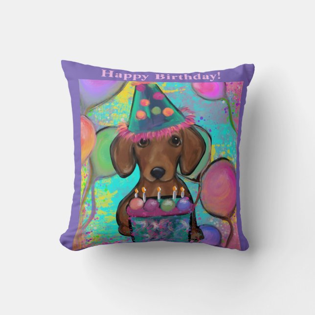 Dachshund       cushion (Front)