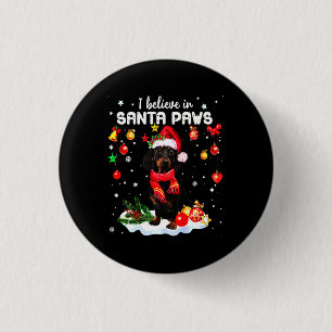 Dachshund Cute Christmas 3 Cm Round Badge