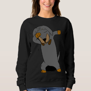 Dachshund Dab Dabbing Dog Animal Sweatshirt