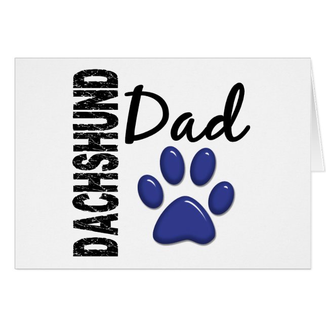 Dachshund Dad 2 (Front Horizontal)
