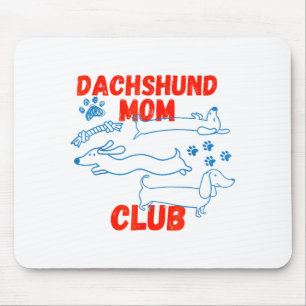 Dachshund Dad Club Life Is Better With Doxies Fath Mouse Pad