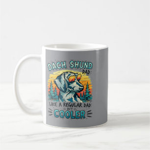 Dachshund Dad Dog Lover Design Coffee Mug