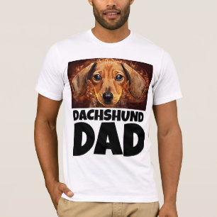 DACHSHUND DAD DOG T-SHIRT