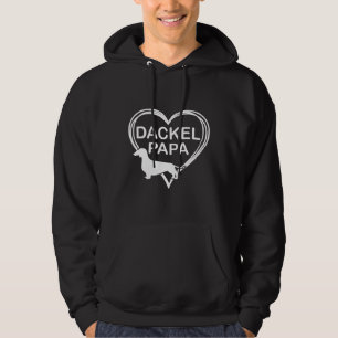 Dachshund Dad Dogs Father  Dog Lover Hoodie