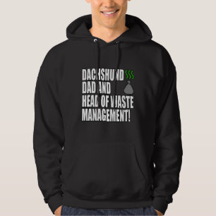 Dachshund Dad Funny Hoodie