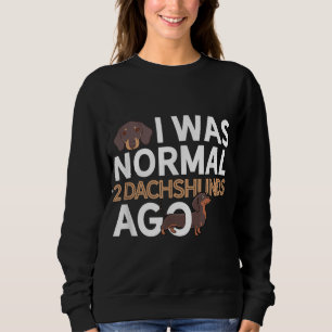 Dachshund Dad Funny Wiener Dog Lover Doxie Multipl Sweatshirt