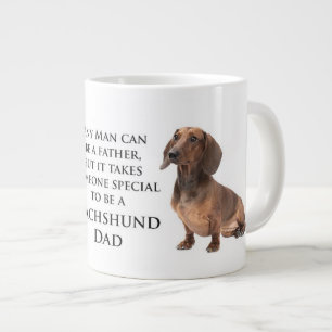 Dachshund Dad Jumbo Mug