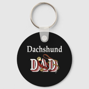dachshund dad Keychain