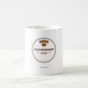 Dachshund Dad — Long On Love Coffee Mug