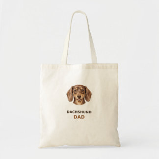Dachshund Dad — Long On Love Tote Bag