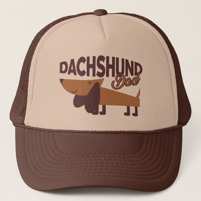 Dachshund Dad Trucker Hat (Front)