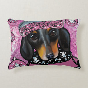 DACHSHUND  DECORATIVE CUSHION