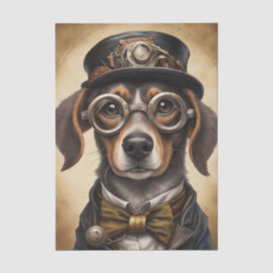 Dachshund Decoupage Tissue Paper